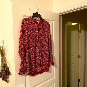 Lucky Brand button top